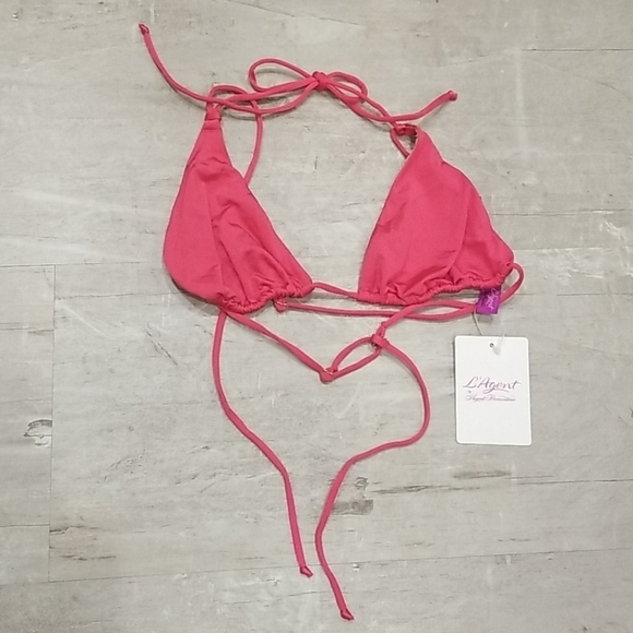 💕L'AGENT by AGENT PROVOCATEUR💕 Robbie Bikini TOP - Picture 7 of 10